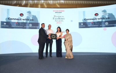 Brand of the Year and Business Excellence Awards 2023 as a Recruitment Industry at Outlook