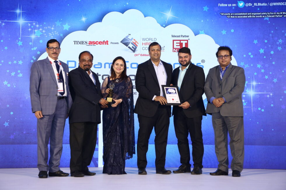 IPS Team celebrating the Emerging Company of the Year Award