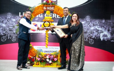 Integrated Personnel Services Ltd. listing ceremony on NSE