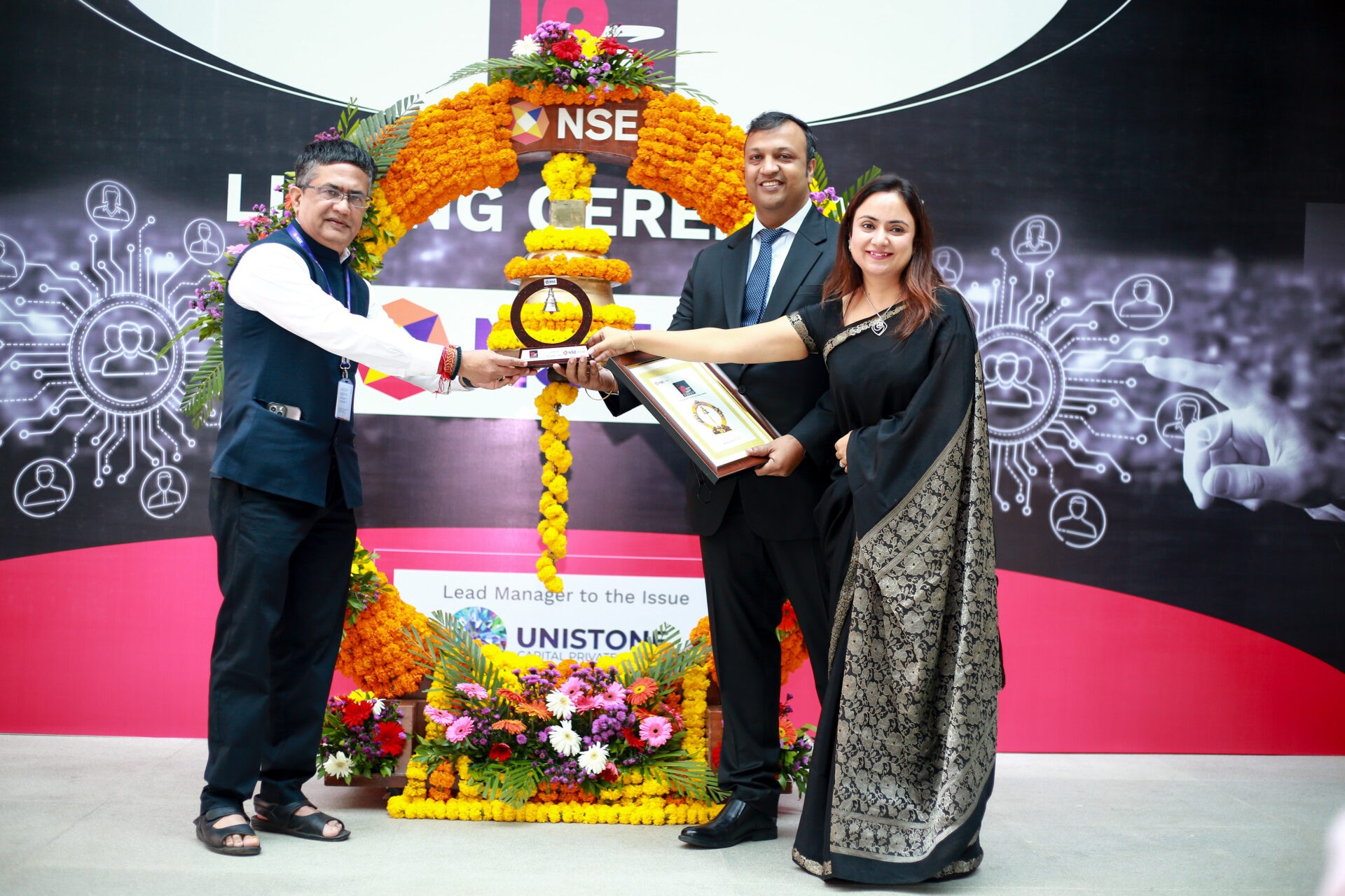 IPS Group NSE listing ceremony