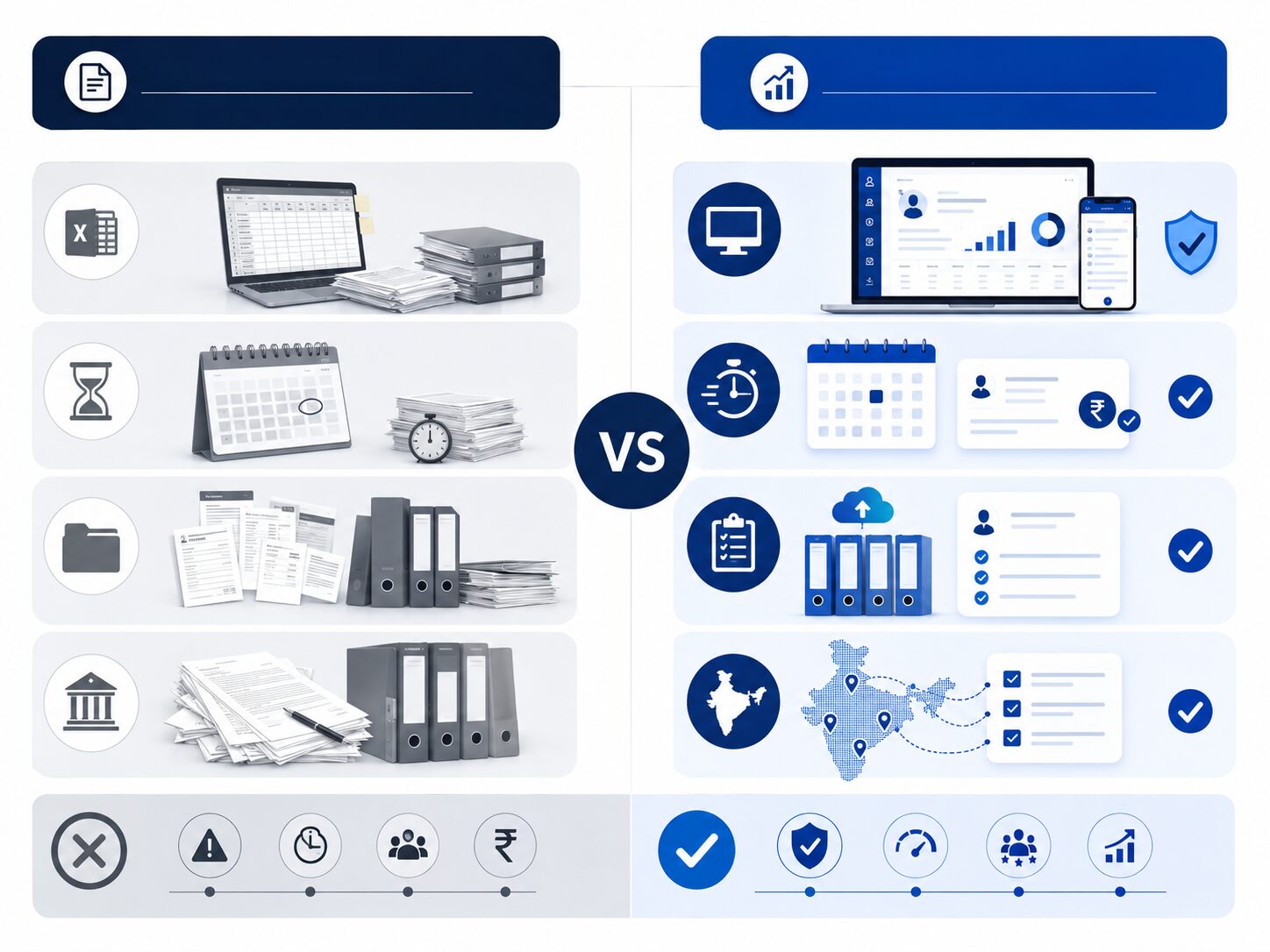 Full and final settlement process for payroll compliance
